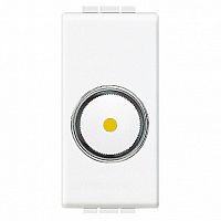 Светорегулятор поворотный LIVING LIGHT, 500 Вт, белый |  код. N4406 |  Bticino
